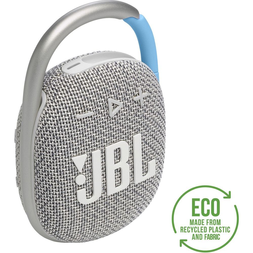 JBL CLIP 4 Bluetooth Vezeték Nélküli Hangszóró Eco Fehér EU-2