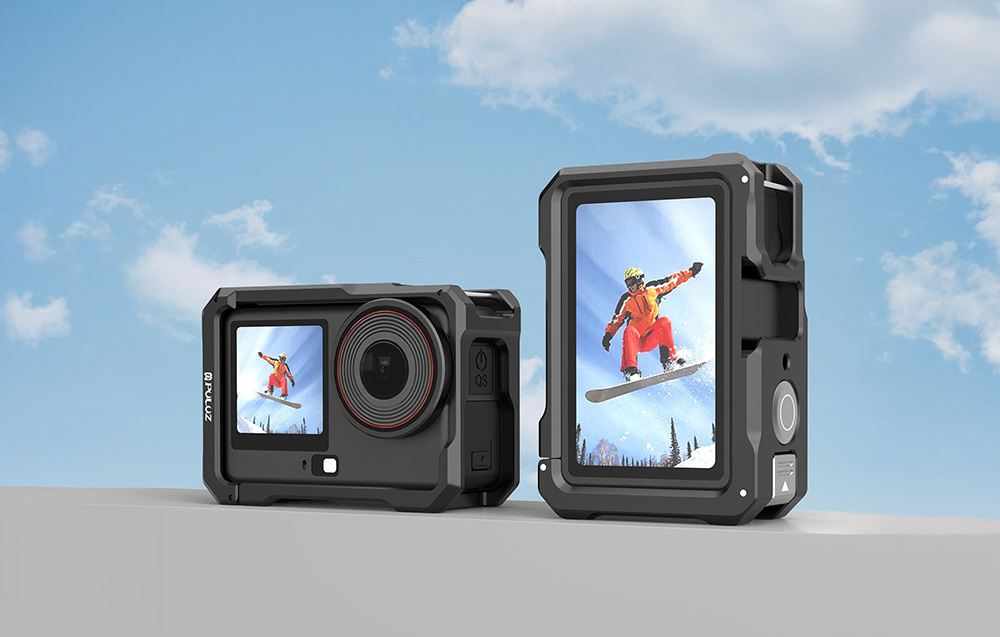 Puluz fém védőtok hidegcipős rögzítéssel a DJI Osmo Action 6-hoz tok-2