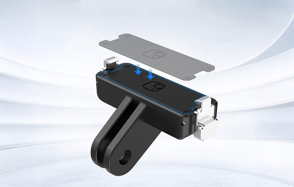 Puluz mágneses adapter gyorskioldóval az Insta360 GO Ultra készülékhez-1