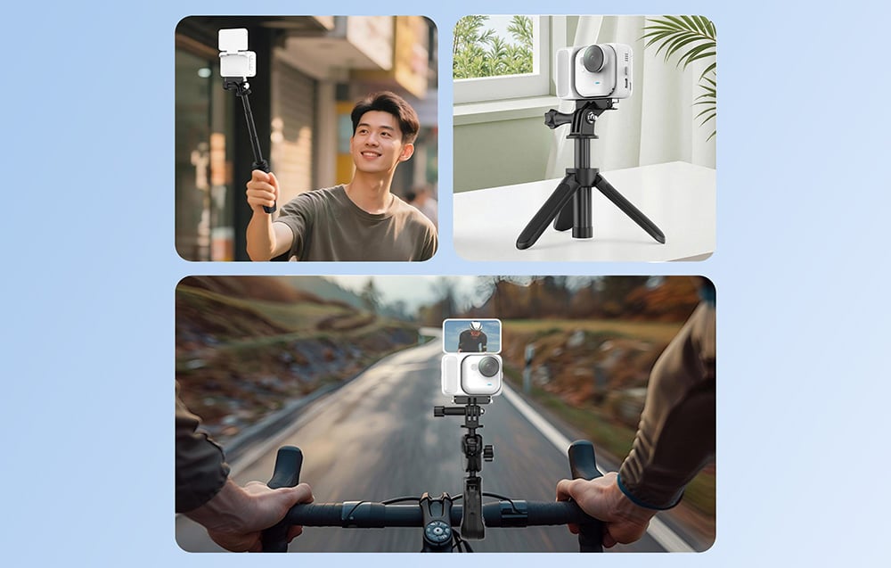 Puluz mágneses adapter gyorskioldóval az Insta360 GO Ultra készülékhez-5