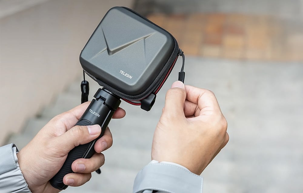 Telesin tok sportkamerákhoz (Insta360 Ace Pro 2, DJI Action 5 Pro / 4/ 3 / GoPro 13 és mások) tok-1