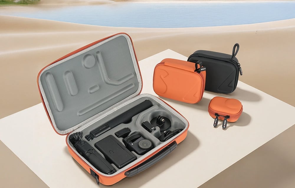 Sunnylife Adventure Combo táska DJI Action 6-hoz (narancssárga)-2