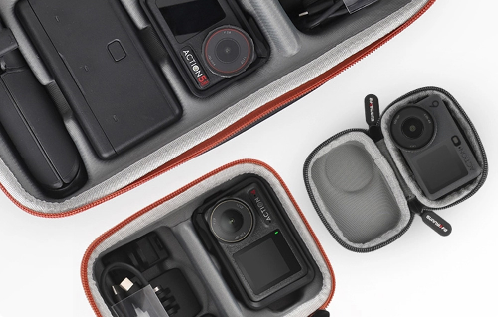 Sunnylife Adventure Combo táska DJI Action 6-hoz (narancssárga)-3