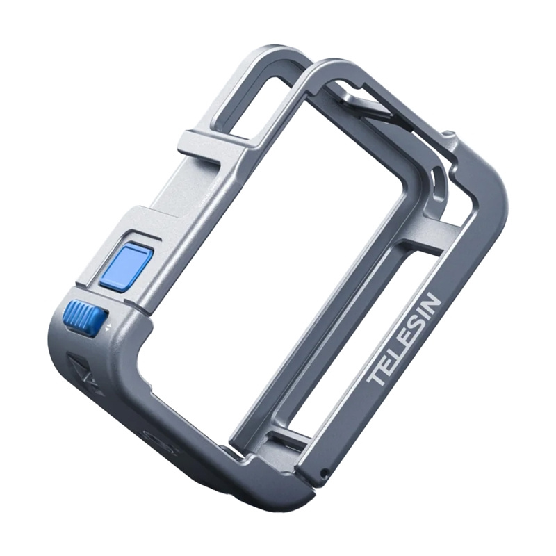 Telesin fém tok DJI Osmo Action 5-höz (kék) tok-0