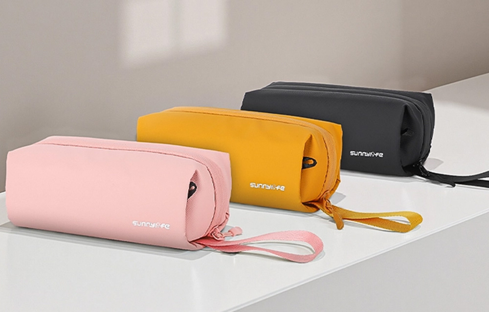 Sunnylife többcélú elektronikai szervező táska (fekete)-1