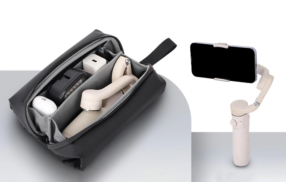 Sunnylife többcélú elektronikai szervező táska (fekete)-3