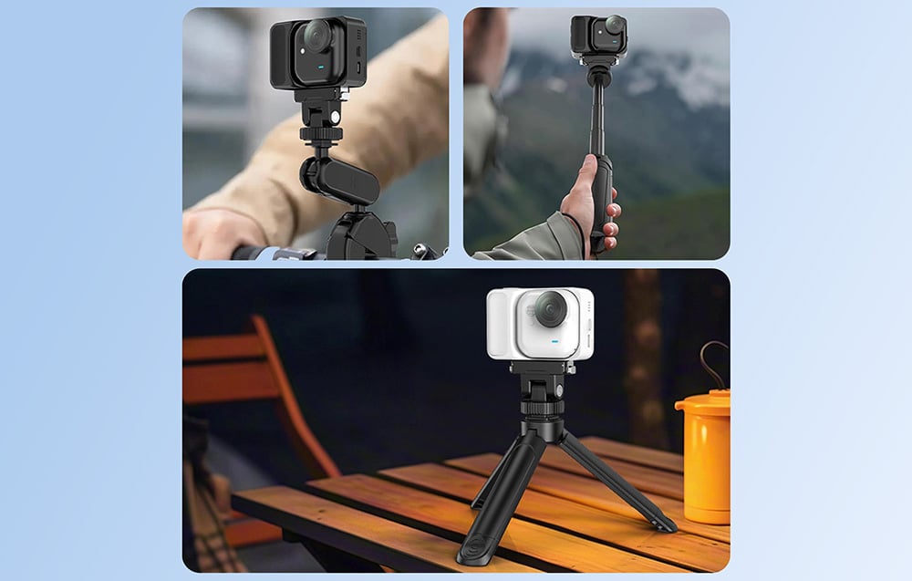 Puluz multifunkcionális mágneses adapter gyorskioldóval az Insta 360 GO Ultra-hoz-6