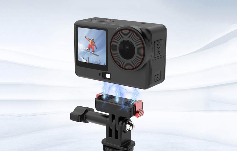 Puluz mágneses adapter gyorskioldóval a DJI Osmo Action 6 / Nano számára-3