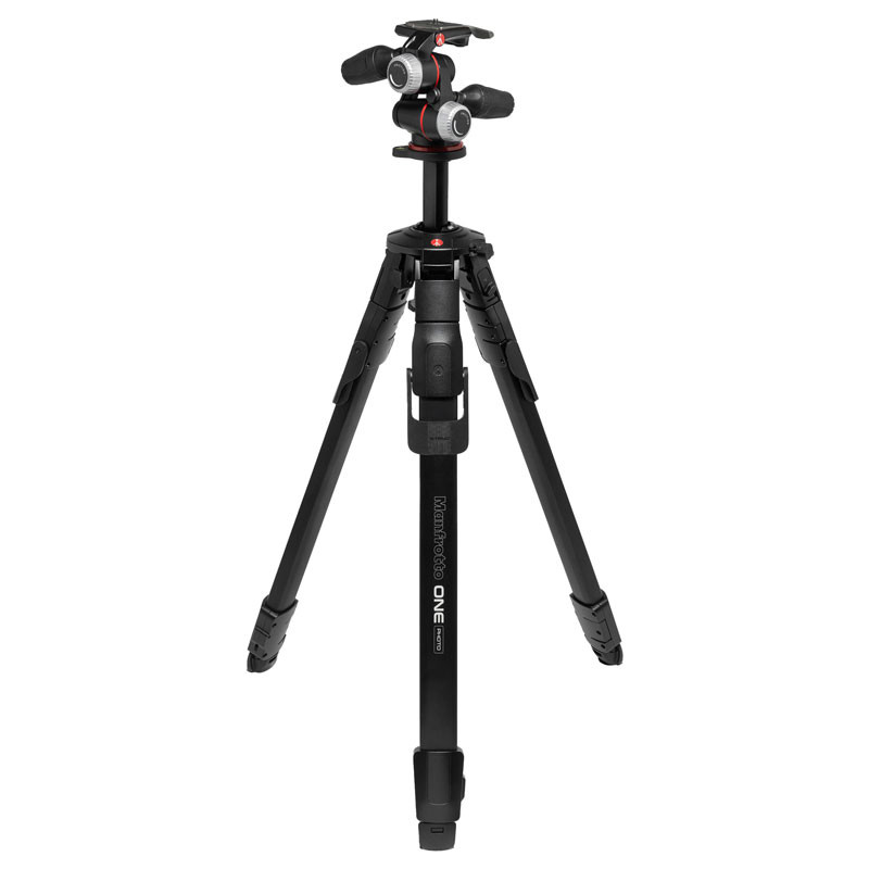 Manfrotto ONE alumínium fotós állvány XPRO 3-Way fejjel-0