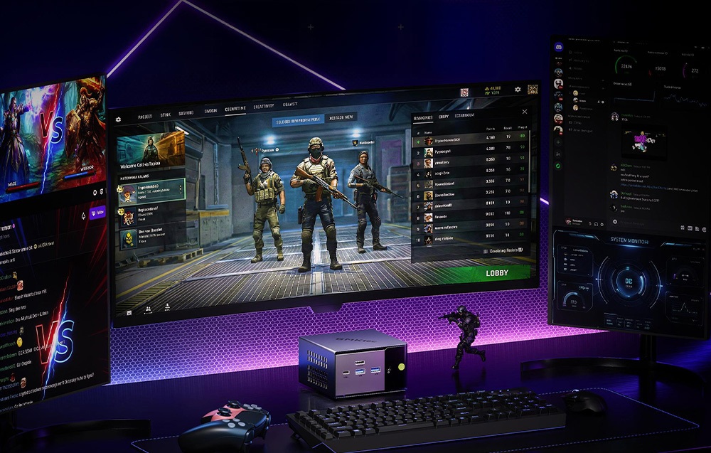 GMKtec K16 mini PC Ryzen 7 7735HS 32GB 1TB Windows 11 Pro-1