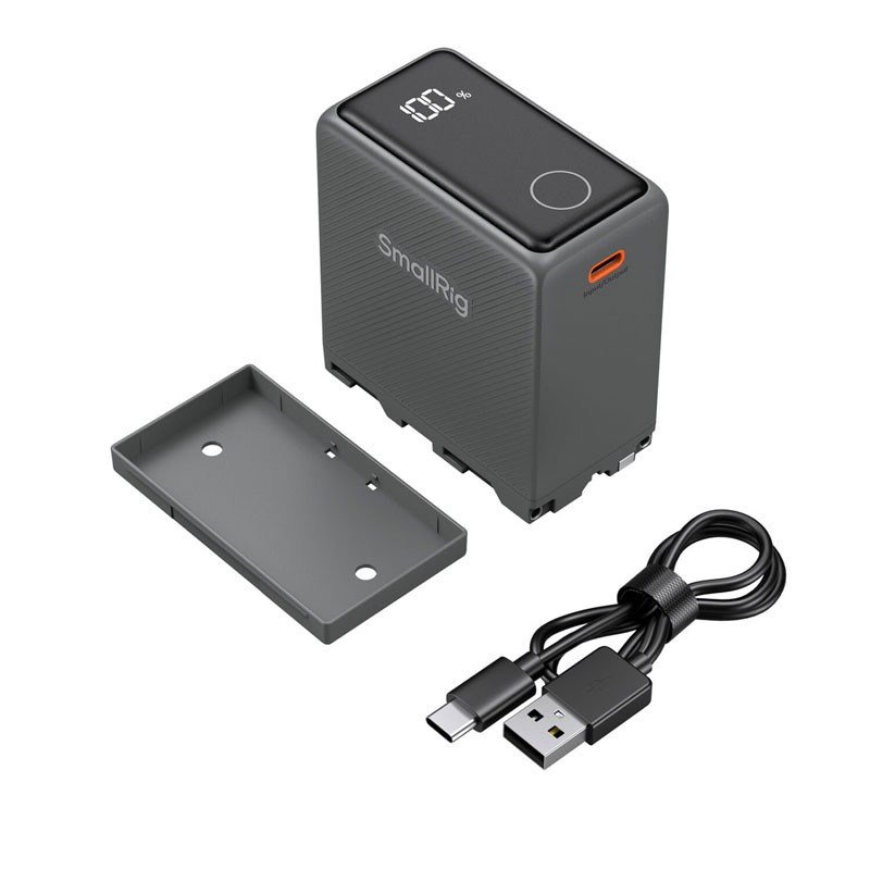 Smallrig 5729 USB-C Rechargable Camera Battery for NP-F970-3