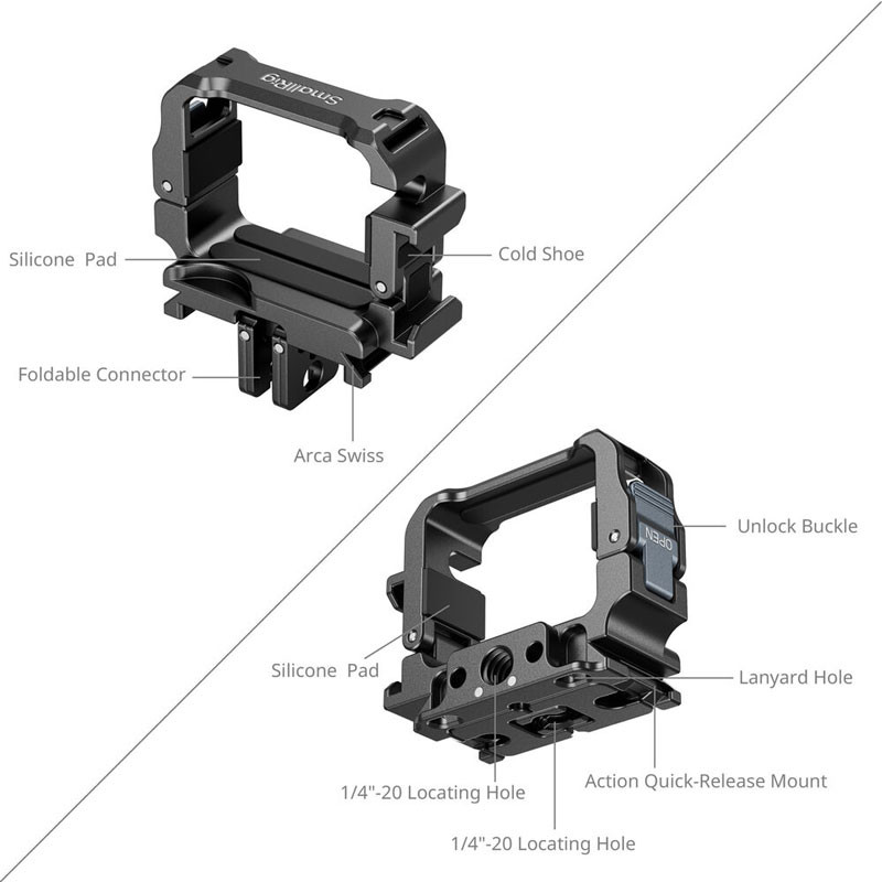 Smallrig 5607 Cage Adapter for DJI Osmo Pocket 3-3