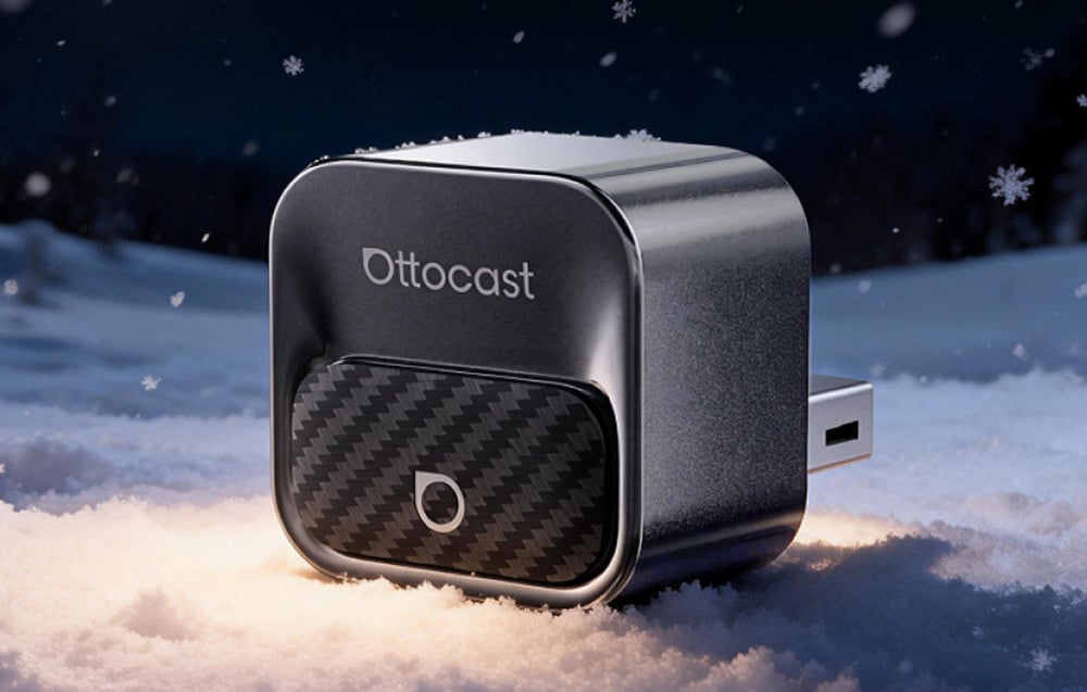 Ottocast CA525-T3 vezeték nélküli CarPlay és Android Auto adapter-1