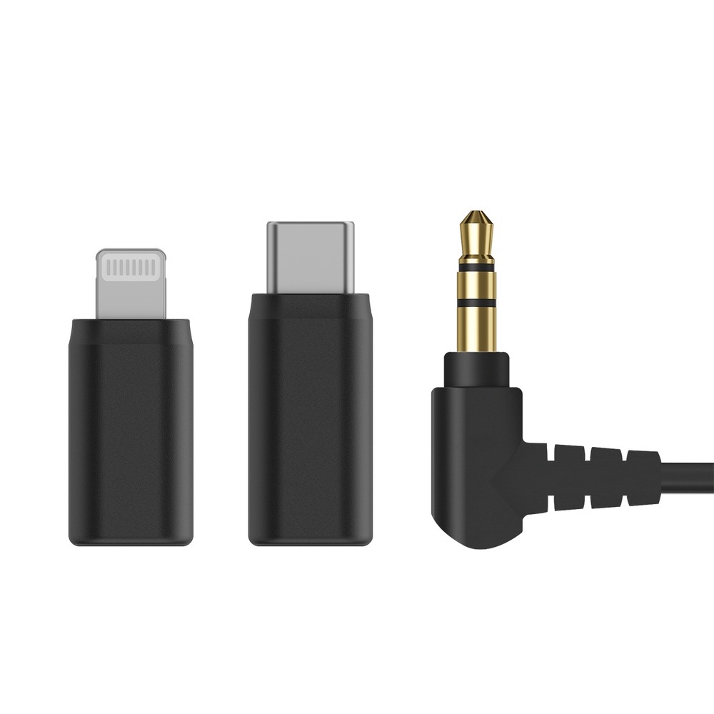 BOYA BOYAMIC 2-02 vezeték nélküli mikrofonok 2.4 GHz - fekete-15