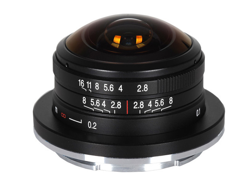 Laowa 4mm f/2.8 Circular Fisheye Fuji X objektív-0