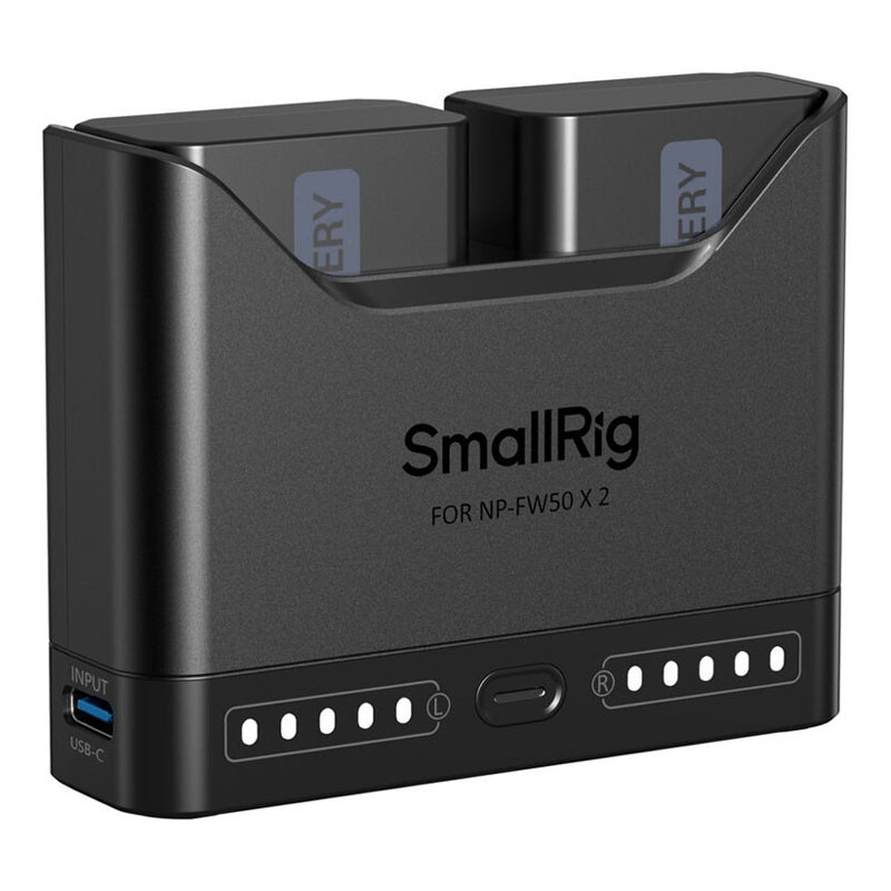 Smallrig 5488 Turbo Charging Kit for NP-FW50 Batteries-0