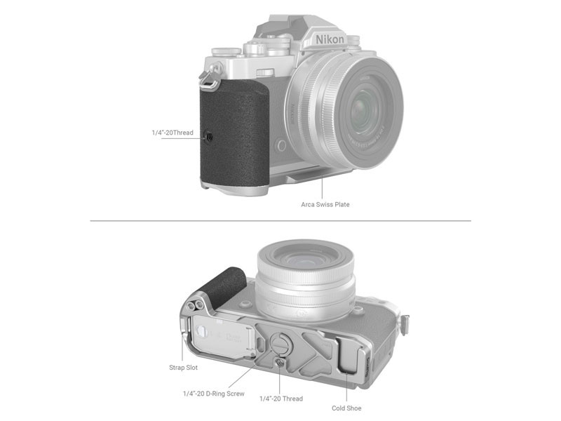 Smallrig L-Shape Grip for Nikon Z FC 3480-1