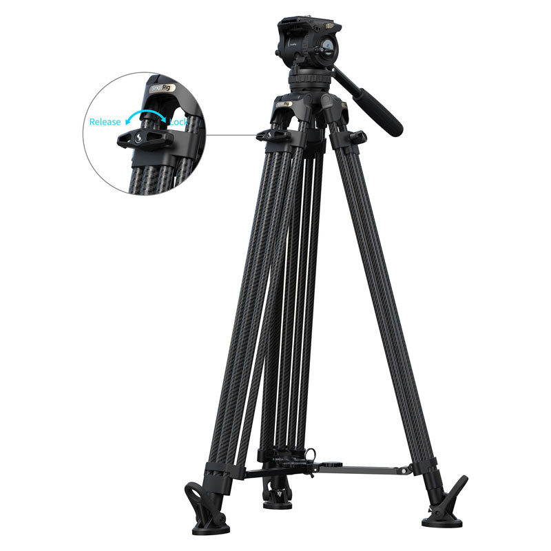 Smallrig 5580 FSD16 Freespeed Heavy-Duty Carbon Fiber Tripod-1