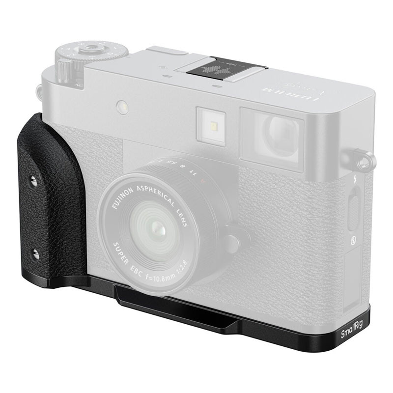 Smallrig 5332 L-Shaped Mount Plate with Silicone Handle for Fujifilm X Half Black-0