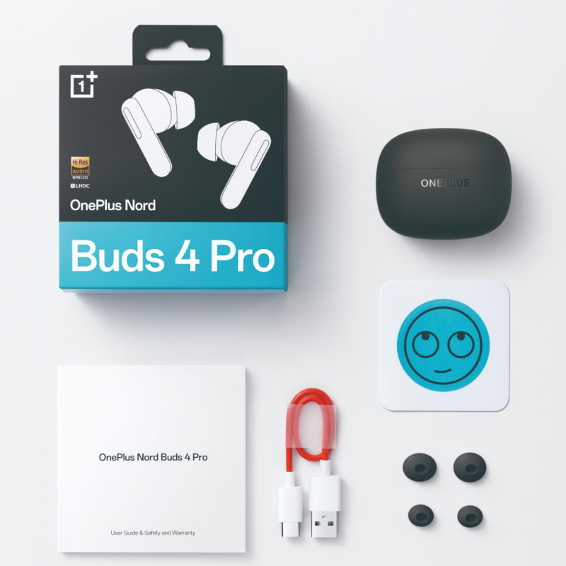 OnePlus Nord Buds 4 Pro, Hollófekete 5481159288-6
