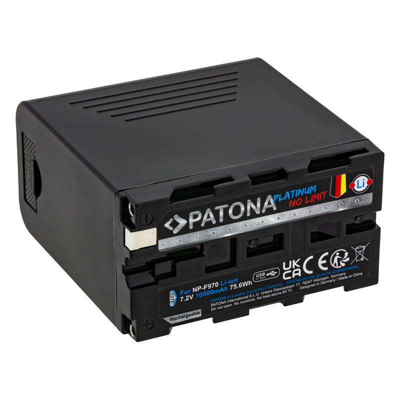 Patona Platinum USB-C akkumulátor Sony NP-F970 F960 F950-1