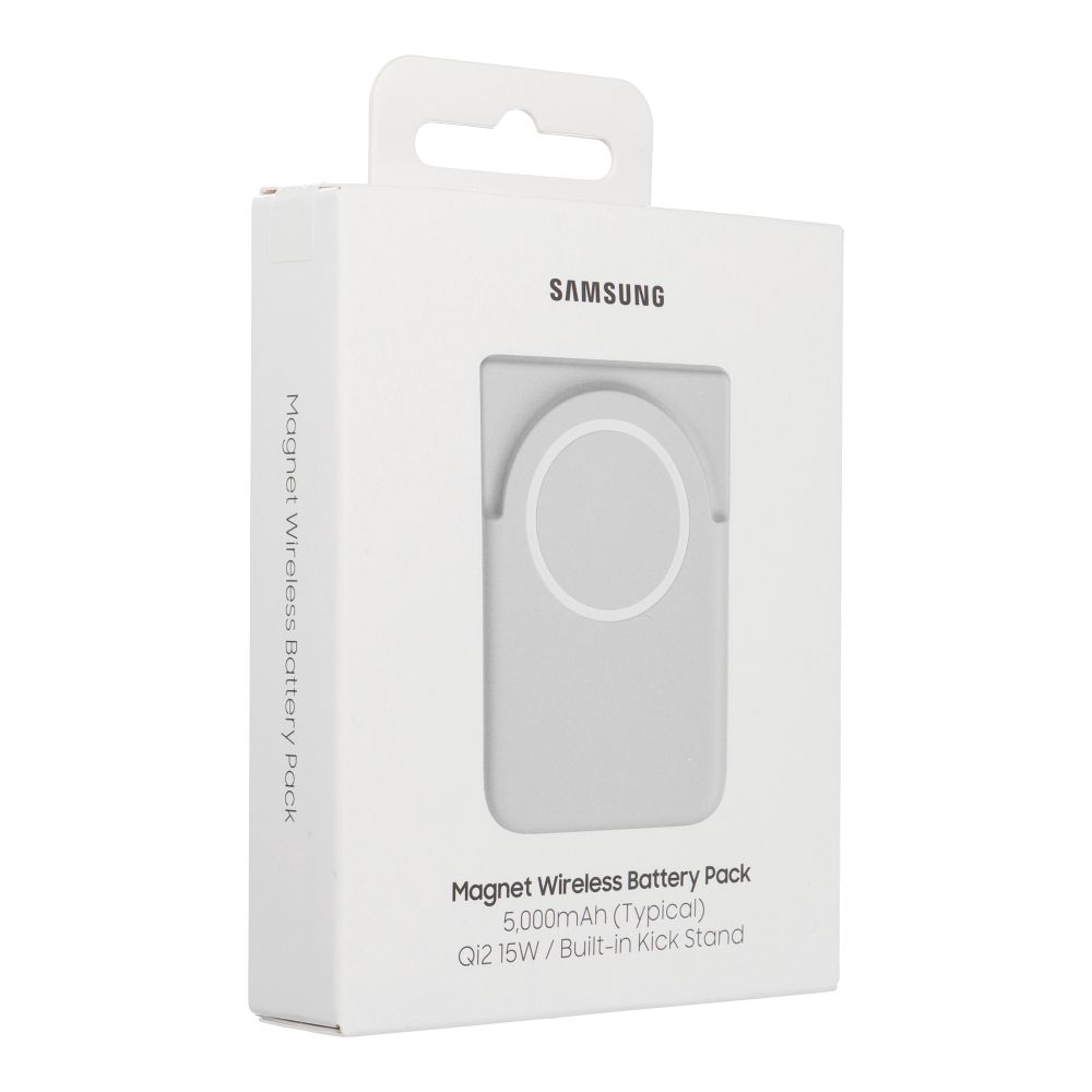 Samsung Powerbank vezeték nélküli mágneses EB-U2500XJ 5000 mAh 25W Qi2 USB-C szürke-5