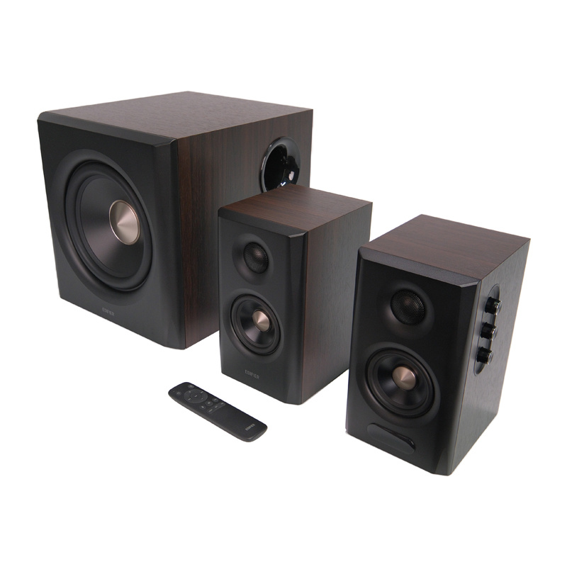 Edifier S355DB diófa 2.1 hangszórók-12