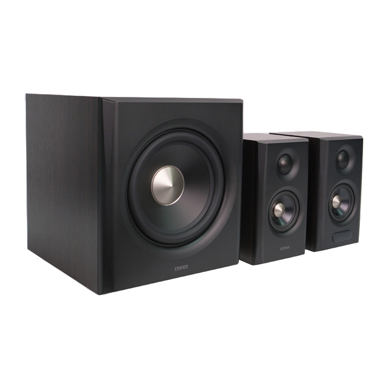Edifier S355DB diófa 2.1 hangszórók-9