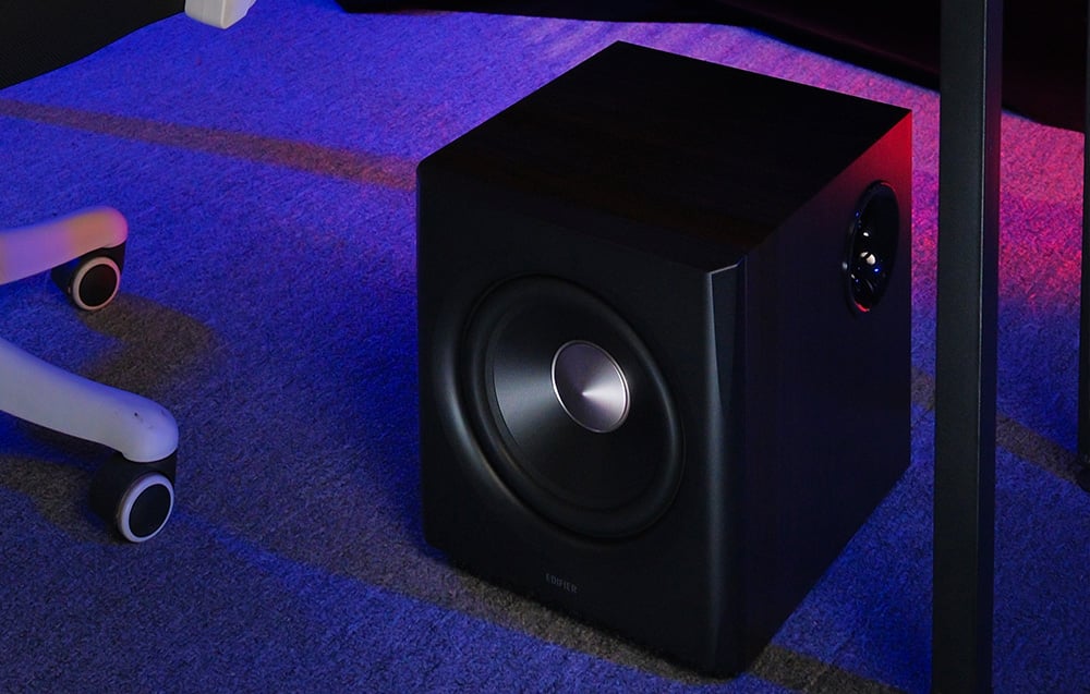 Edifier S355DB diófa 2.1 hangszórók-2