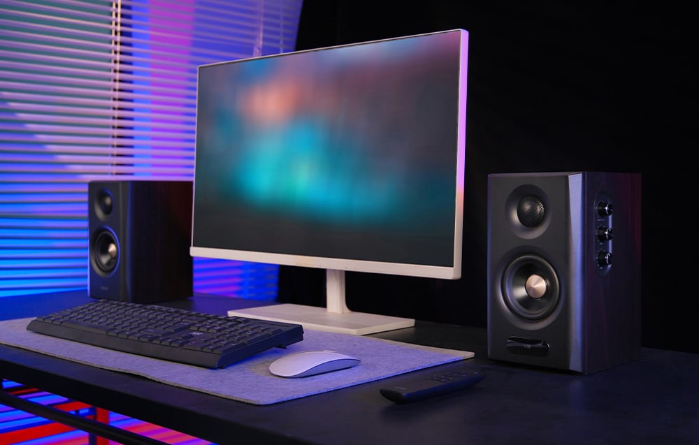 Edifier S355DB diófa 2.1 hangszórók-1
