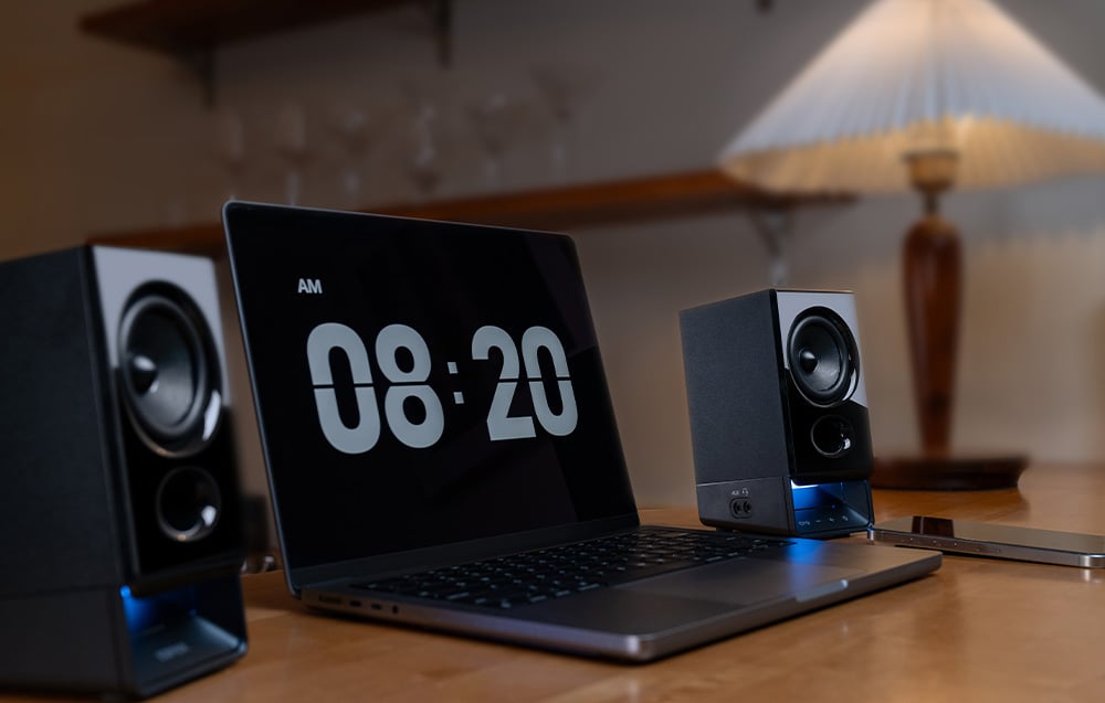 Edifier R20BT fekete hangszórók-3