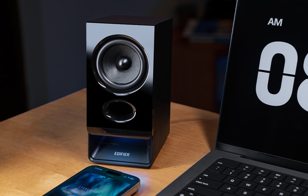 Edifier R20BT fekete hangszórók-11