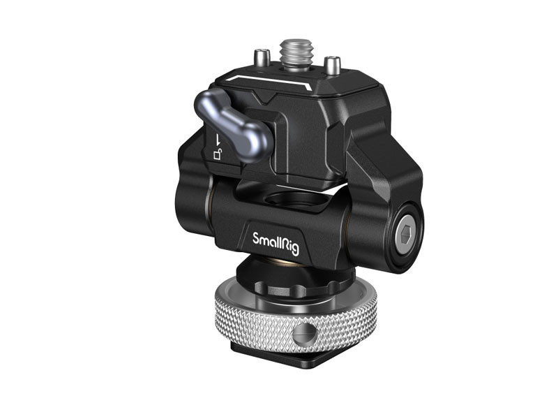 SmallRig Drop-In Hawklock Mini Quick Release Monitor Mount with Cold Shoe 3514-0