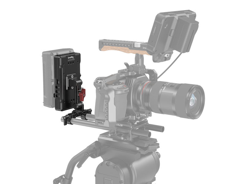 SmallRig V Mount Battery Adapter Plate with Adjustable Arm-1
