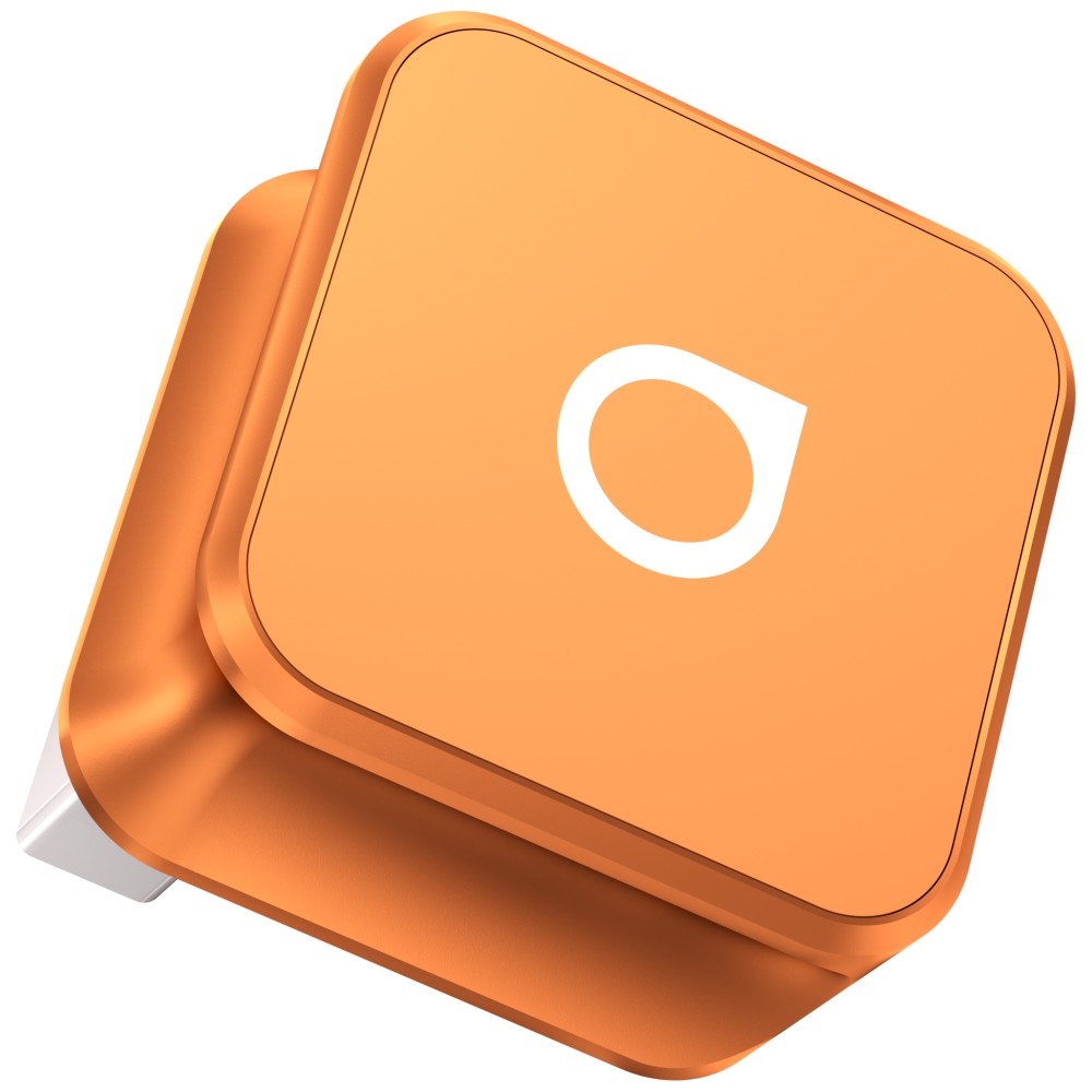 Ottocast CP88-T Mini Cube Bluetooth autós transzmitter narancssárga-1