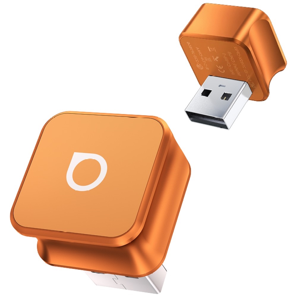 Ottocast CP88-T Mini Cube Bluetooth autós transzmitter narancssárga-2