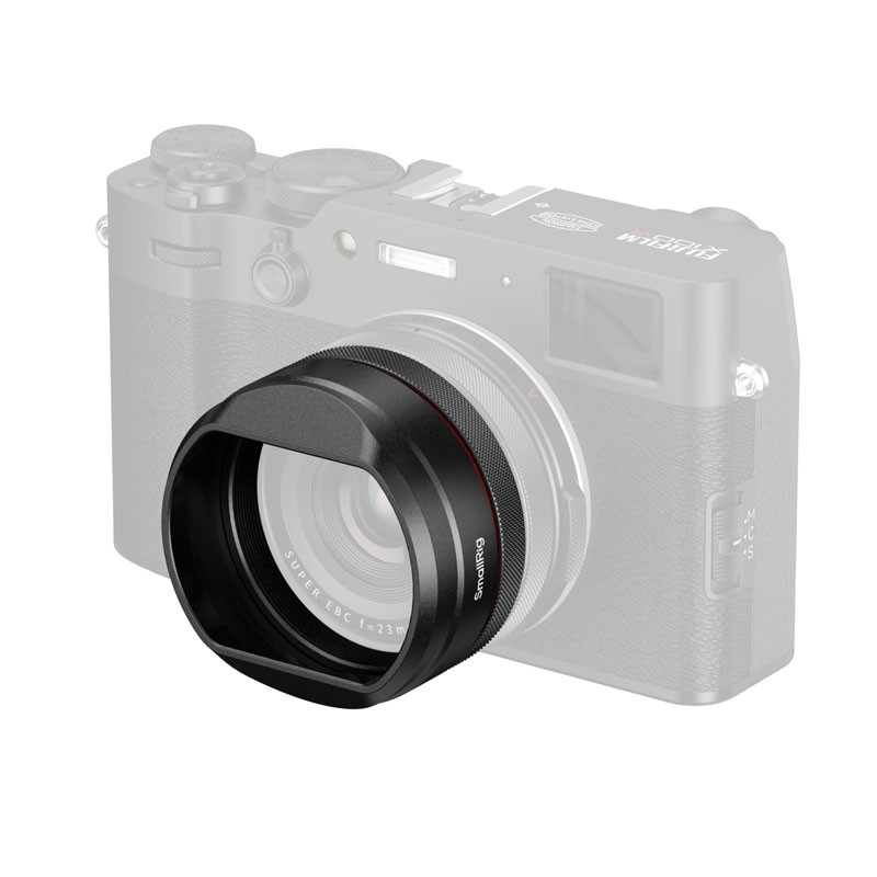 Smallrig 5848 Lens Hood for Fujifilm X100VI / X100V (Black)-0