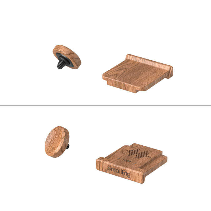 Smallrig 6238 Hot Shoe Cover for Fujifilm Cameras (Rosewood)-1