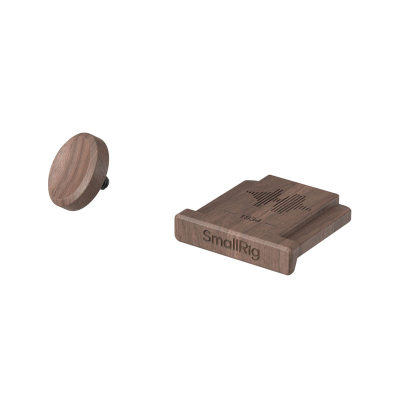 Smallrig 6239 Hot Shoe Cover for Fujifilm Cameras (Walnut)-0