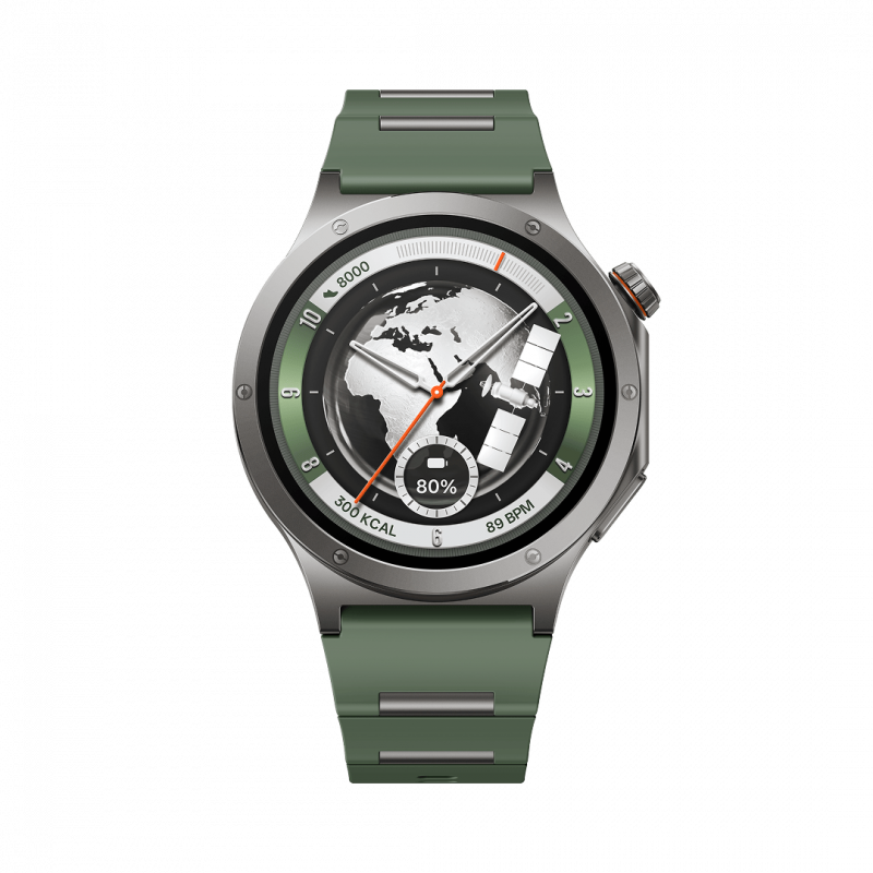 OnePlus Watch 4, 46mm, Evergreen Titanium, okosóra-0