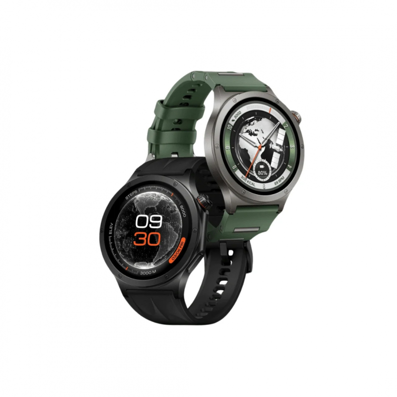 OnePlus Watch 4, 46mm, Evergreen Titanium, okosóra-1