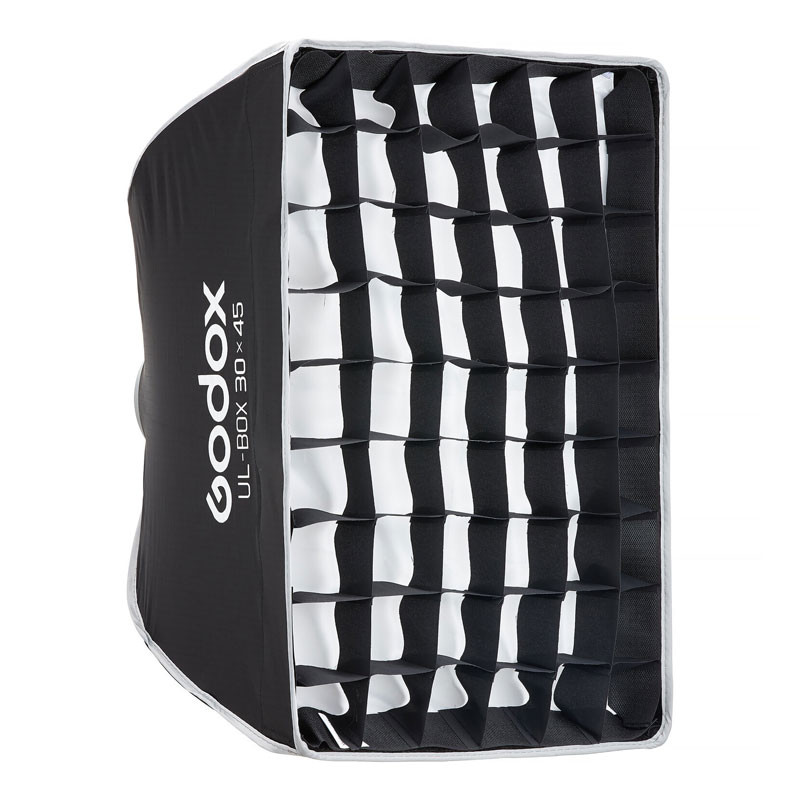 Godox Ul-Box-30x45 ernyőként nyitható grid softbox-0