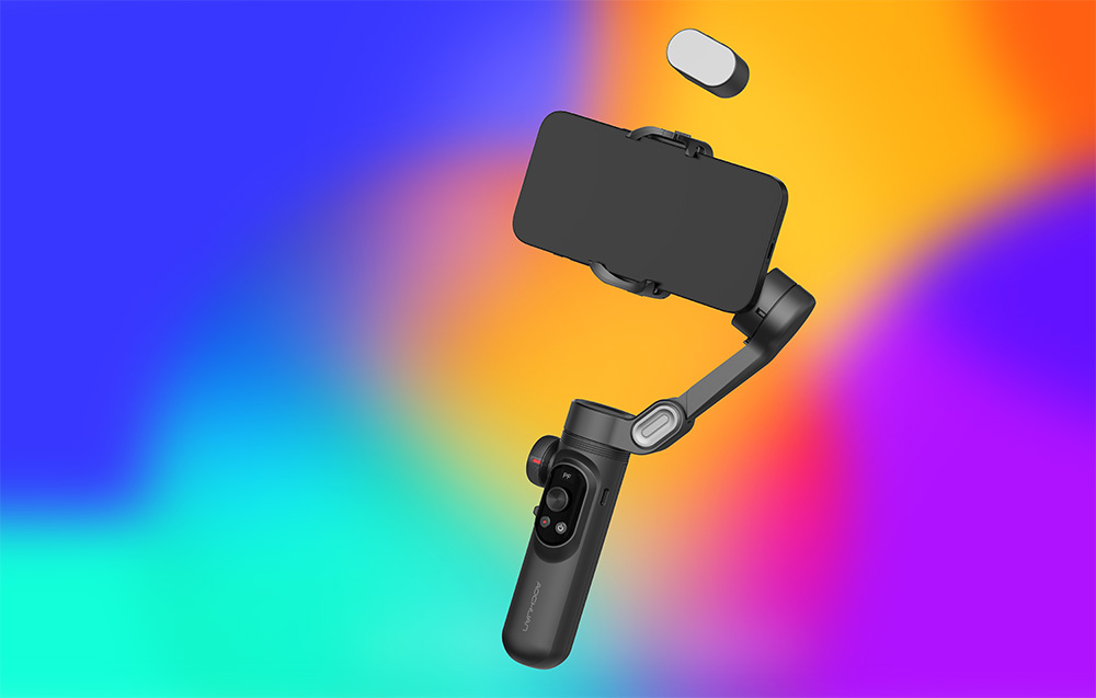 Gimbal AOCHUAN X Pro RGB (fekete)-11