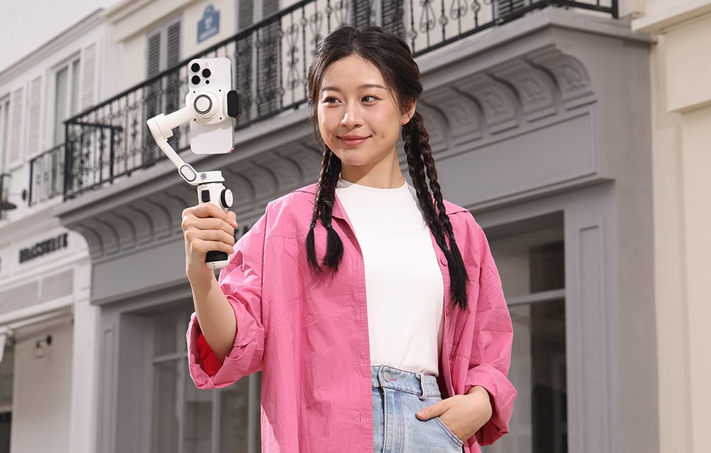 Gimbal AOCHUAN P2 (fehér)-7