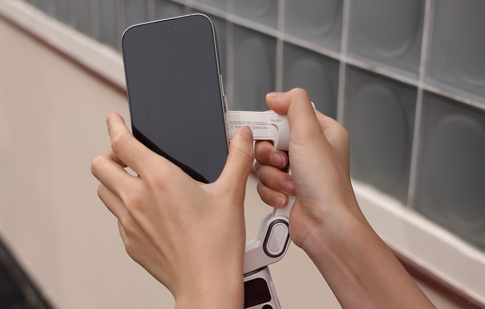 Gimbal AOCHUAN P2 (fehér)-3