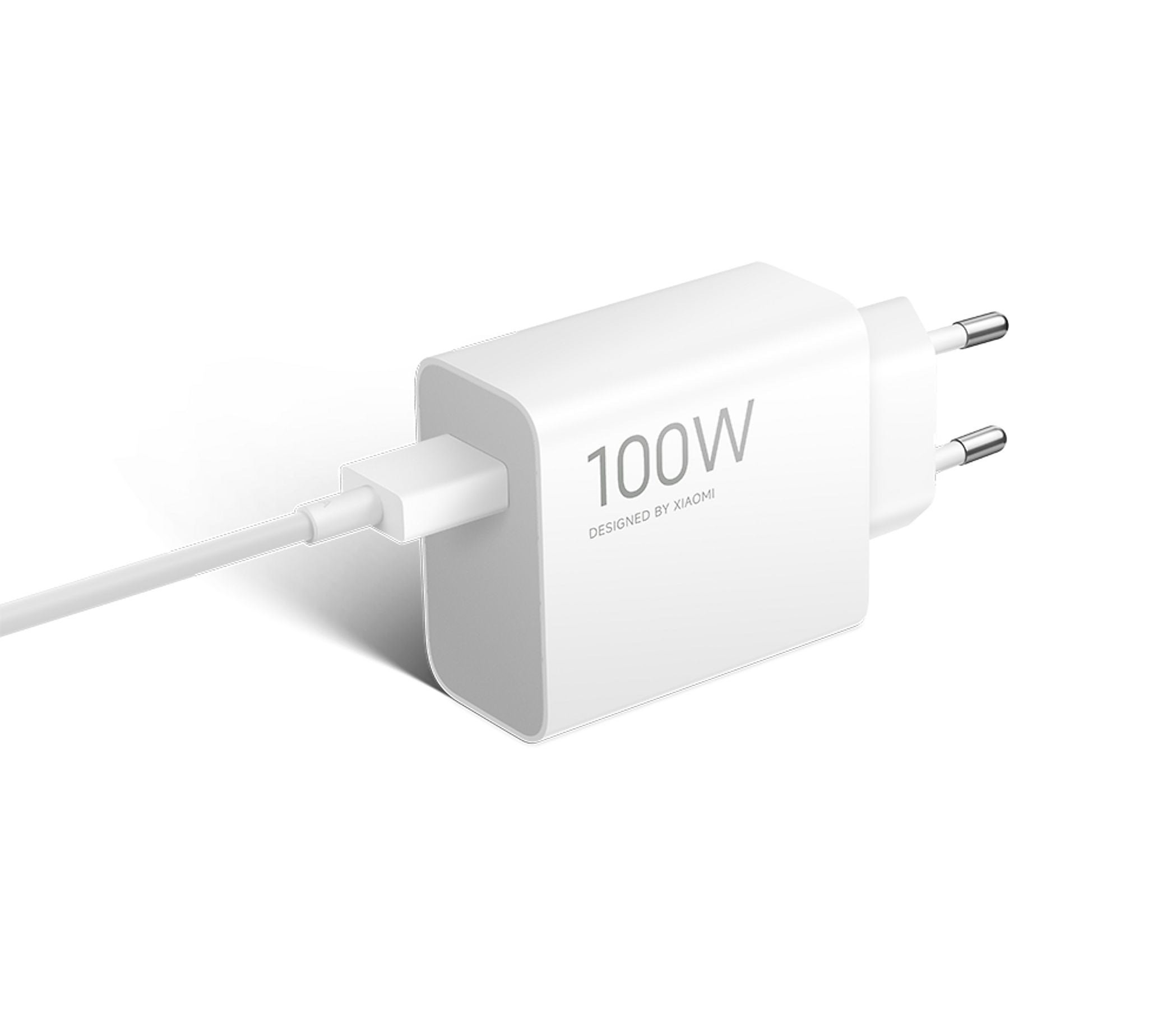 Xiaomi MDY-19-ER USB-A 100W Utazó töltő + Adatkábel 6A USB-C Fehér-2