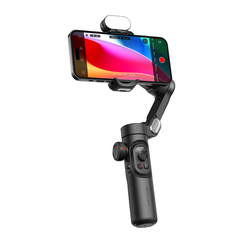 Gimbal AOCHUAN XE RGB (fekete)-9
