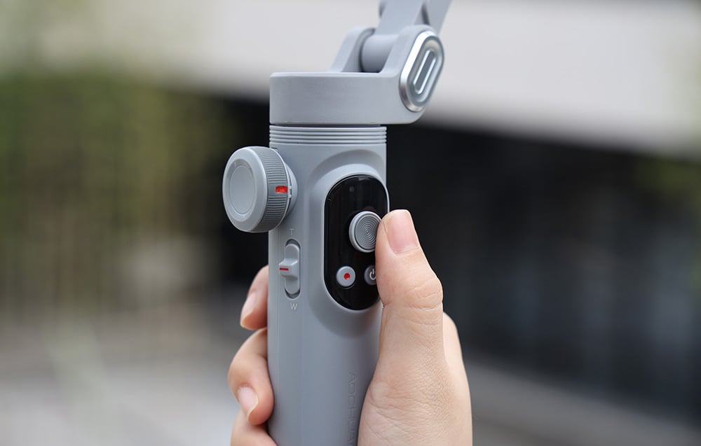 AOCHUAN Smart X Pro RGB (szürke) gimbal-5