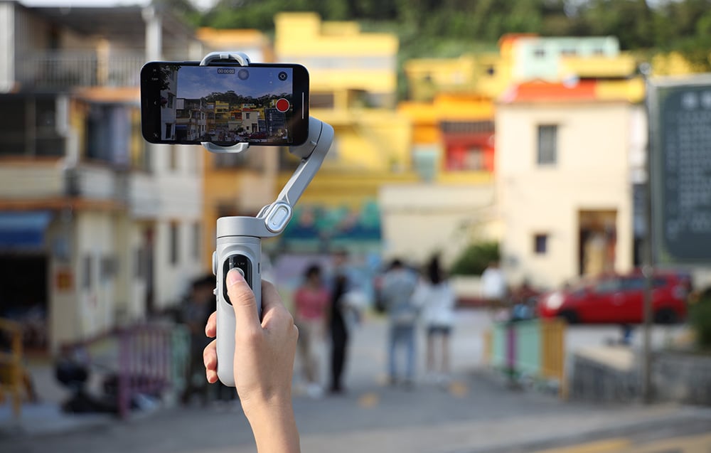 AOCHUAN Smart X Pro RGB (szürke) gimbal-4
