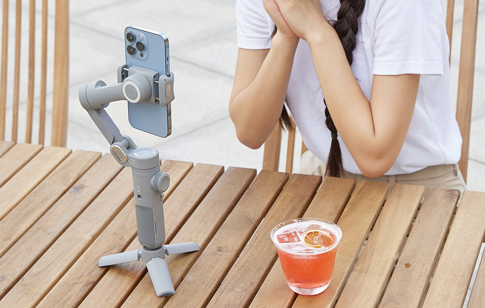 AOCHUAN Smart X Pro RGB (szürke) gimbal-3